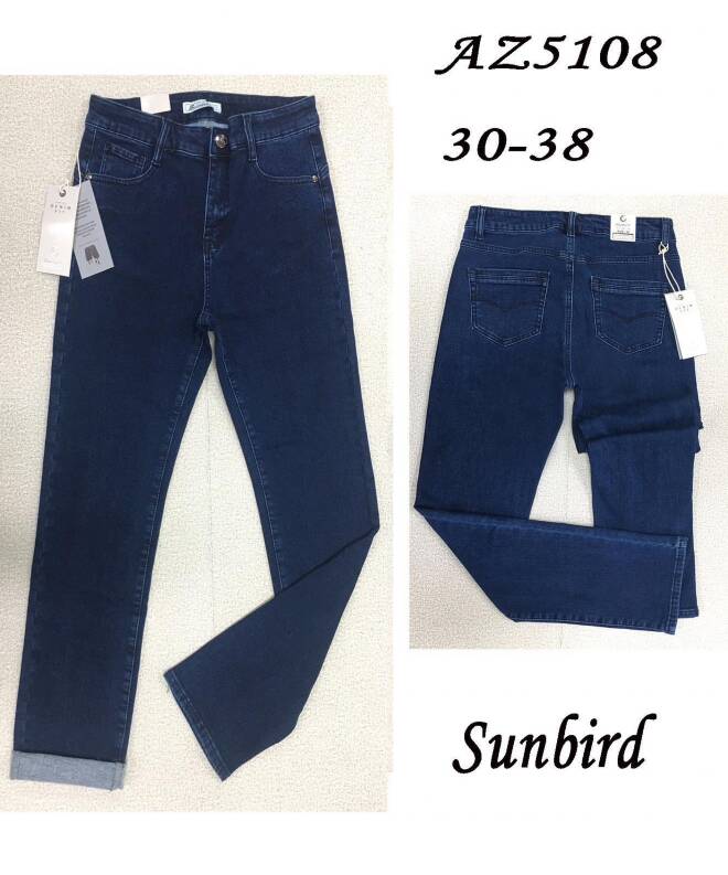 Jeansy damskie AZ5108 1 kolor  30-38