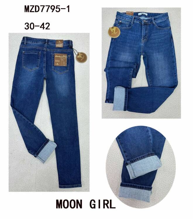 Jeansy damskie MZD7795-1 1 kolor  30-42 1