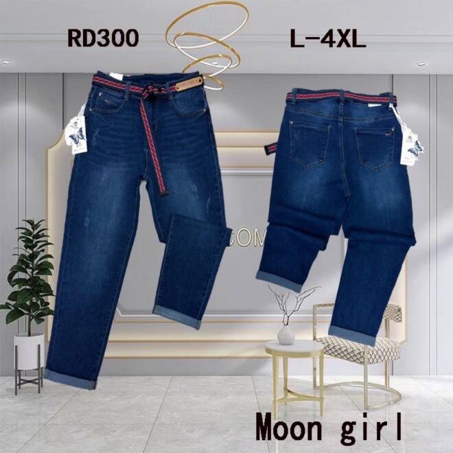 Jeansy damskie RD300 1 kolor  L-4XL 1
