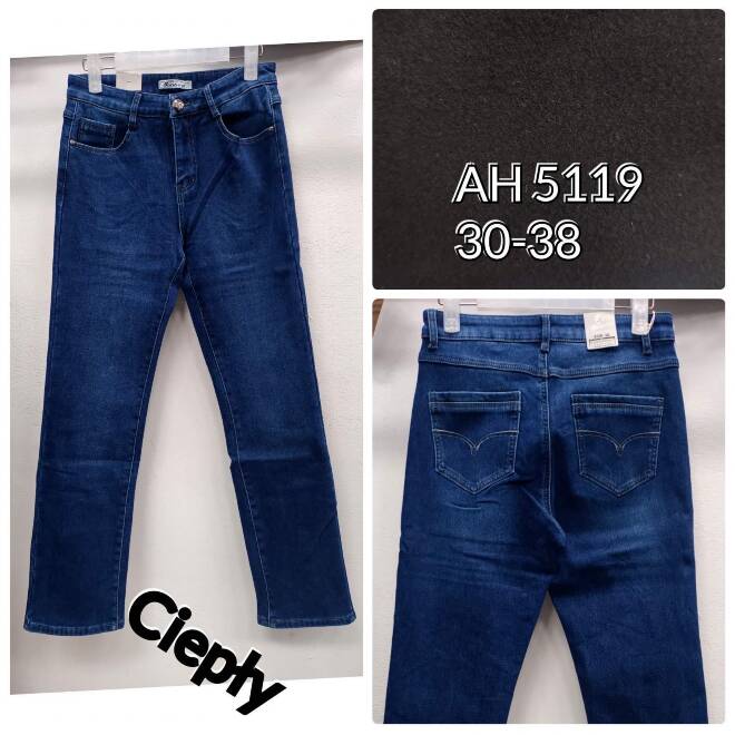 Jeansy damskie AH5519 1 kolor  30-38