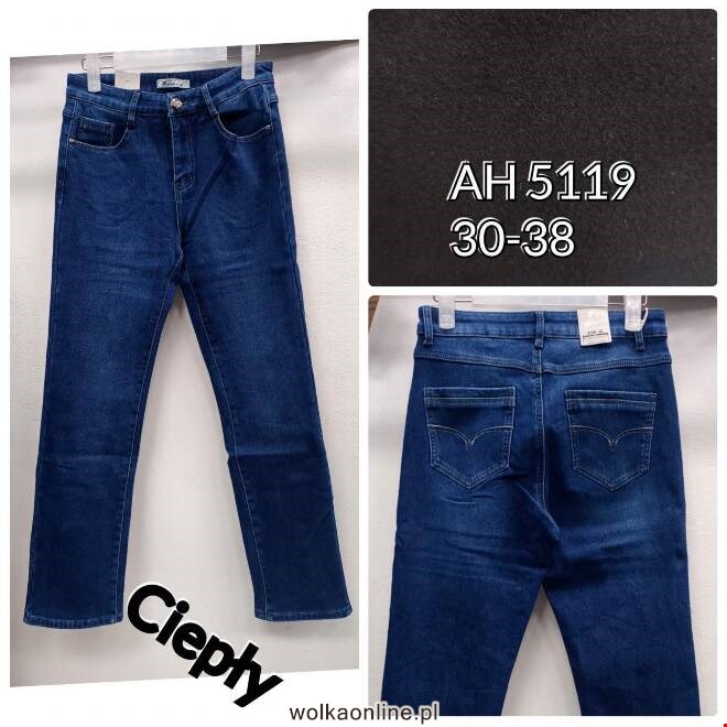 Jeansy damskie AH5519 1 kolor  30-38