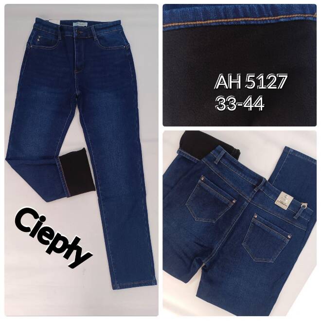 Jeansy damskie AH5127 1 kolor  33-44 1