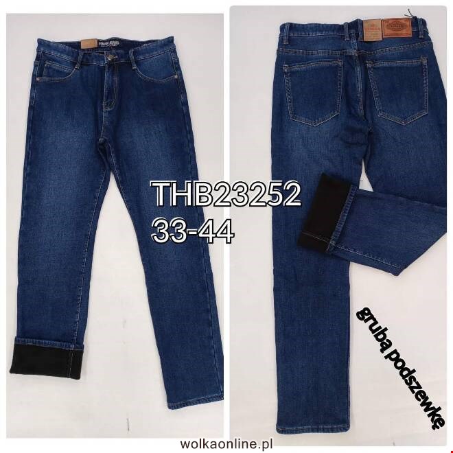 Jeansy damskie THB23252 1 kolor  33-44