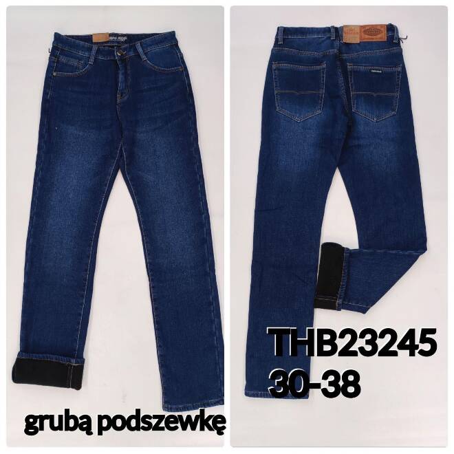Jeansy męskie THB23245 1 kolor  30-38 1