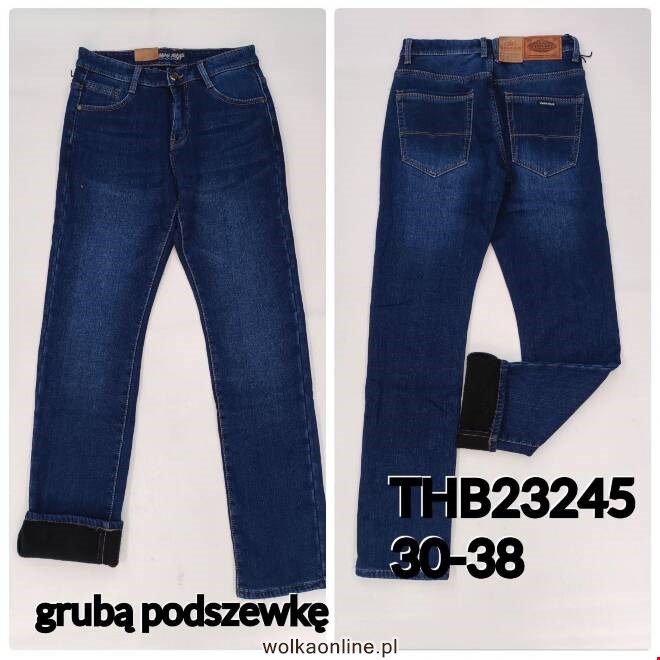 Jeansy męskie THB23245 1 kolor  30-38