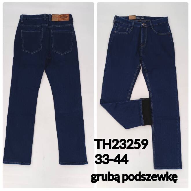 Jeansy męskie TH23259 1 kolor  33-44 1