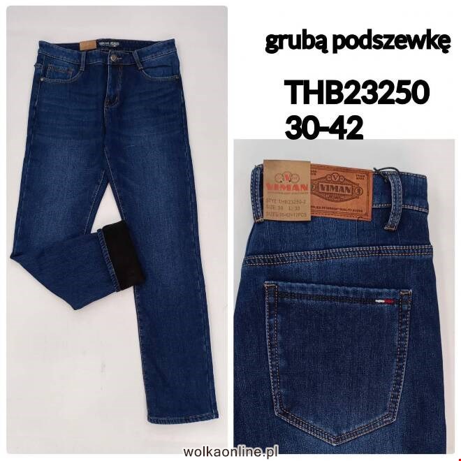 Jeansy męskie THB23250 1 kolor  30-42