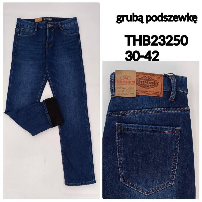 Jeansy męskie THB23250 1 kolor  30-42 1