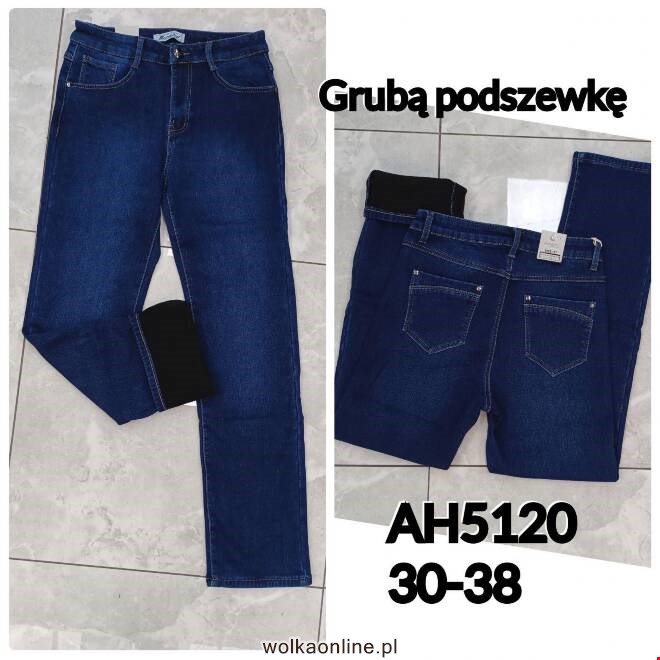 Jeansy damskie AH5120 1 kolor  30-38