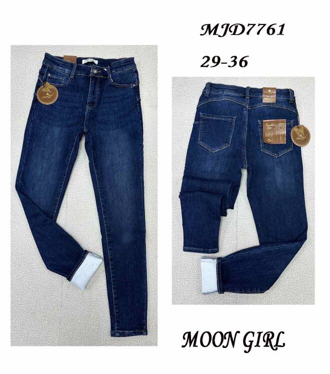 Jeansy damskie MJD7761 1 kolor  29-36