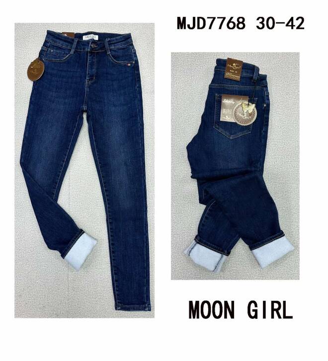 Jeansy damskie MJD7768 1 kolor  30-42