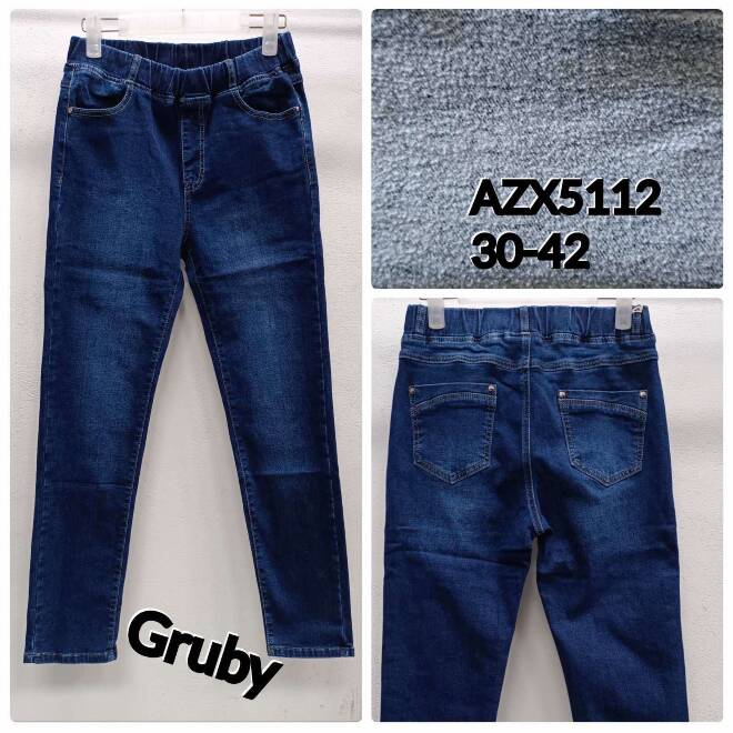 Jeansy damskie AZX5112 1 kolor  30-42
