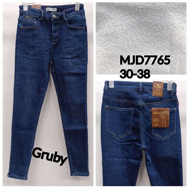 Jeansy damskie MJD7765 1 kolor  30-38 1