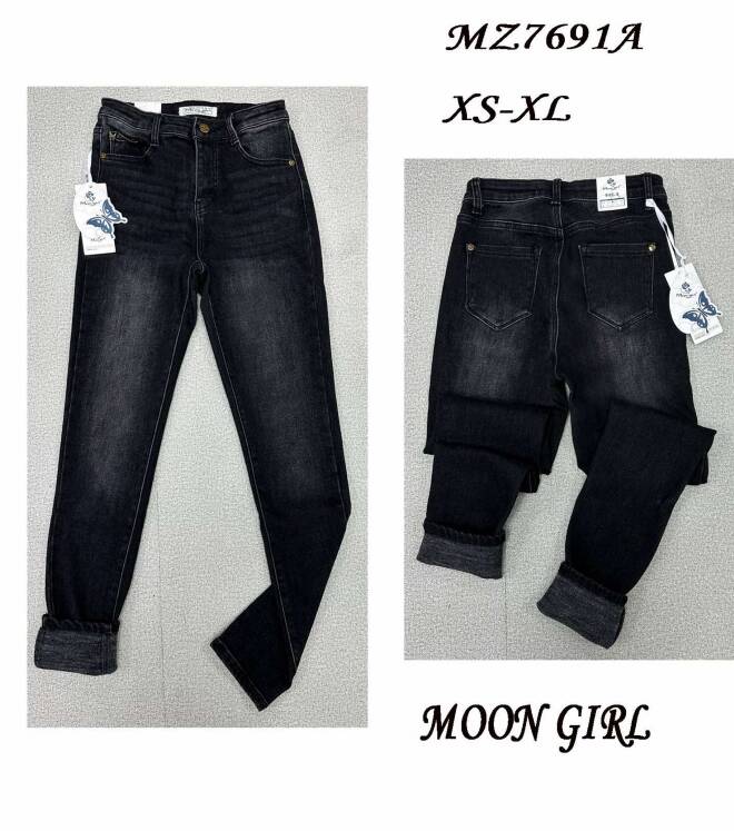 Jeansy damskie MZ7691A 1 kolor  XS-XL 1
