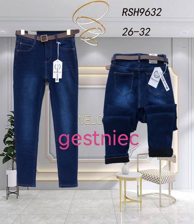 Jeansy damskie RSH9632 1 kolor  26-32 1