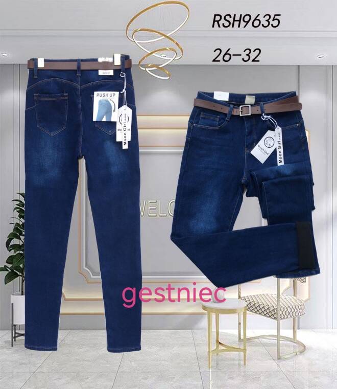 Jeansy damskie RSH9635 1 kolor  26-32 1