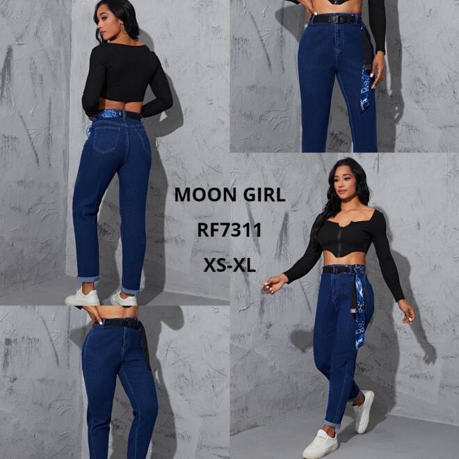 Jeansy damskie RF7311 1 kolor  XS-XL 1