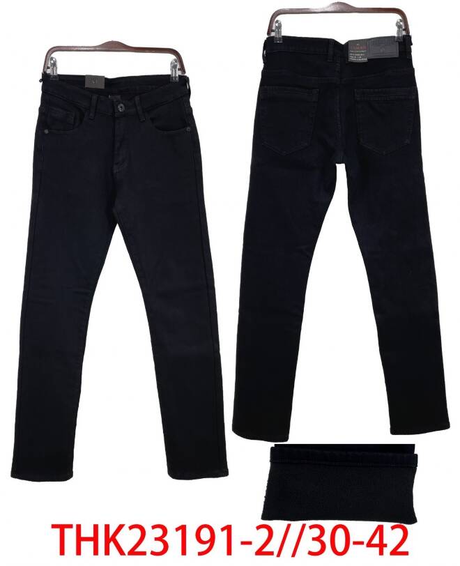 Jeansy męskie THK23191-2 1 kolor  30-38 1