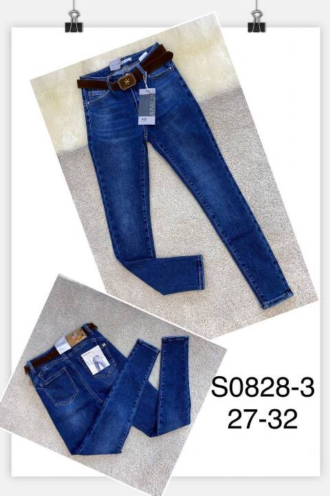 Jeansy damskie S0828-3 1 kolor 27-32 1