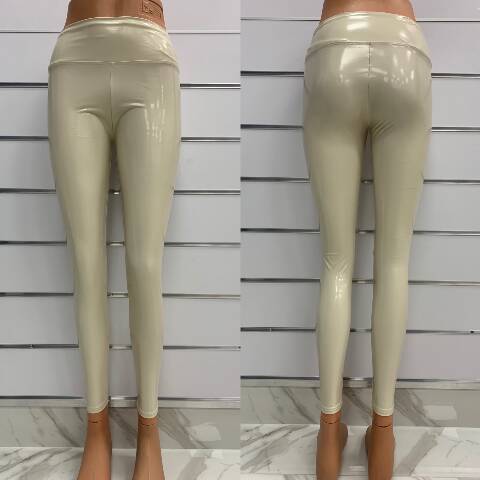 Spodnie z eko-skóry damskie 4053 1 kolor S-L 1