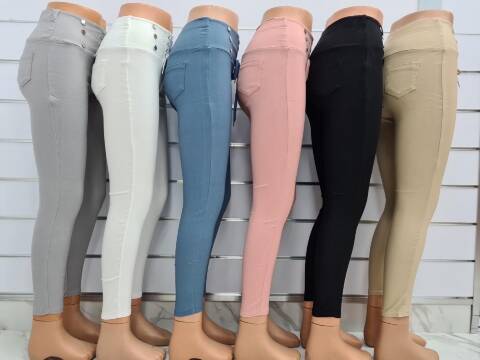 Spodnie damskie 4065 1 kolor S-L