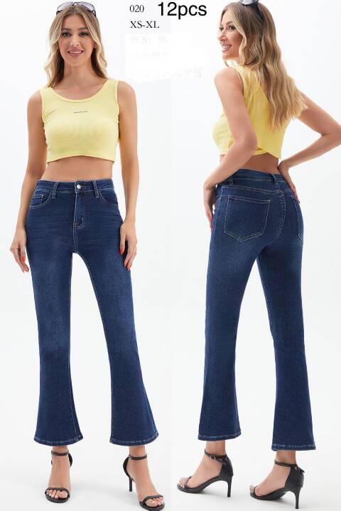 Jeansy damskie 020 1 kolor XS-XL 1