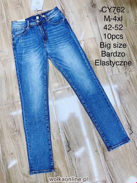 Jeansy damskie CY762 1 kolor M-4XL