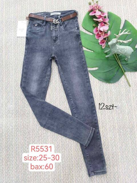 Jeansy damskie F5531 1 kolor 25-30