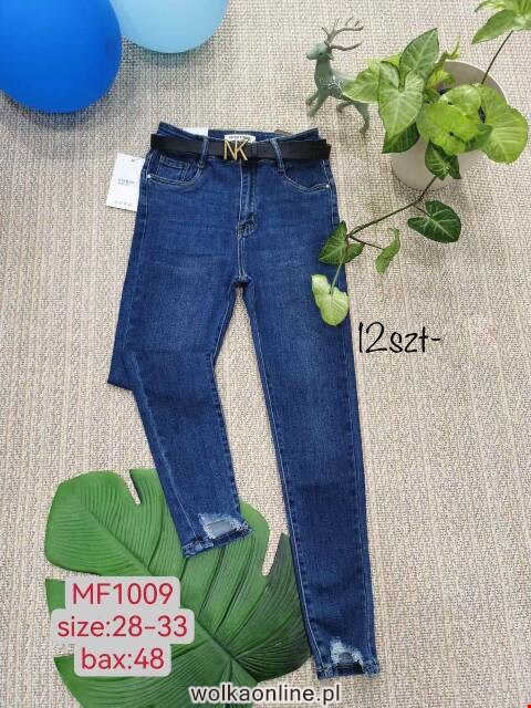 Jeansy damskie MF1009 1 kolor 28-33