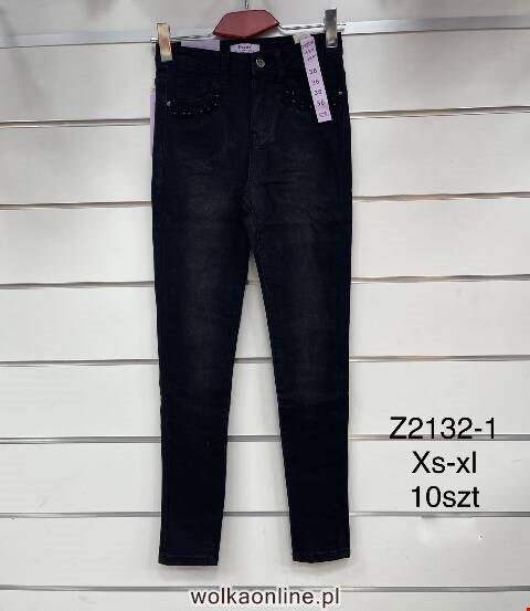 Jeansy damskie Z2132-1 1 kolor XS-XL