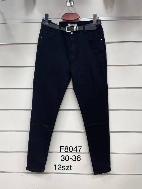Jeansy damskie F8047 1 kolor 30-36 1
