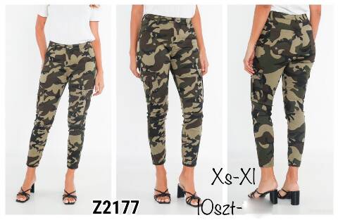 Jeansy damskie Z2177 1 kolor XS-XL