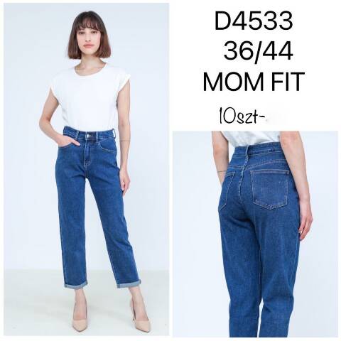 Jeansy damskie D4533 1 kolor 36-44