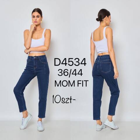 Jeansy damskie D4534 1 kolor 36-44 1