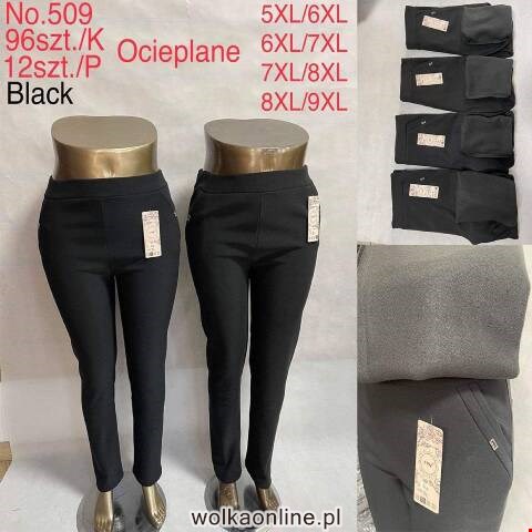 Spodnie damskie ocieplane 509 Mix kolor 5XL-9XL