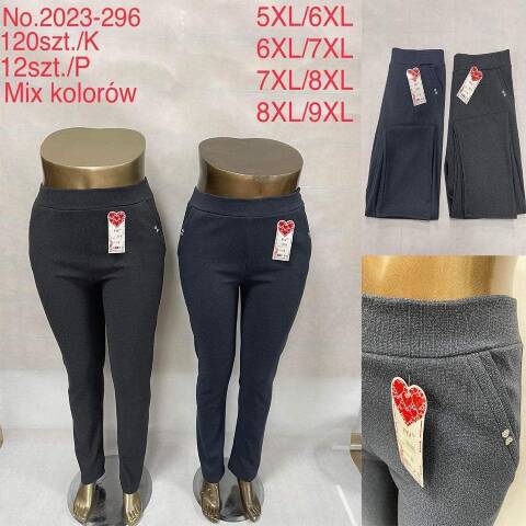 Spodnie damskie 2023-290 Mix kolor 5XL-9XL