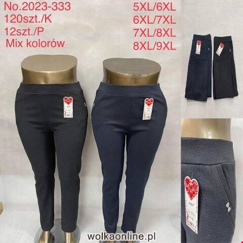Spodnie damskie 2023-333 Mix kolor 5XL-9XL
