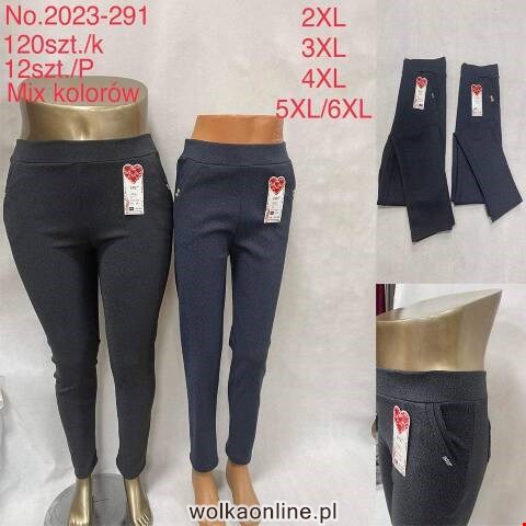 Spodnie damskie 2023-291 Mix kolor 2XL-6XL