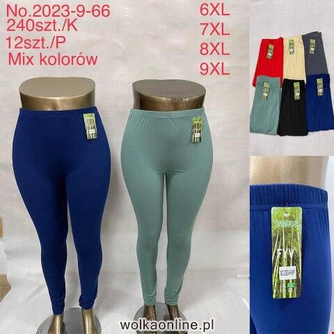 Leginsy damskie 2023-9-66 Mix kolor 6XL-9XL