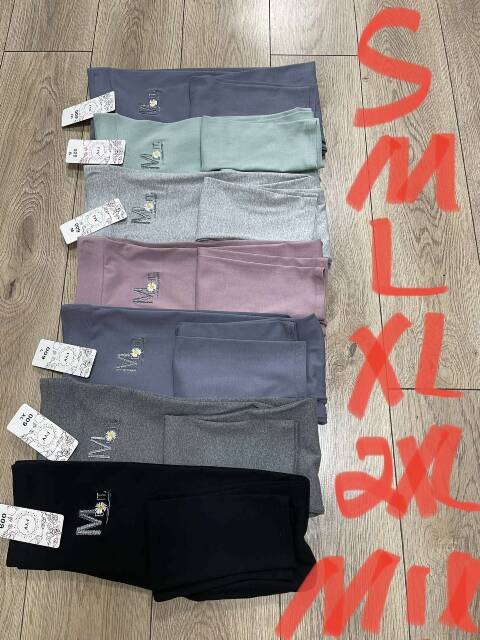 Leginsy damskie 4222 Mix kolor S-2XL 1