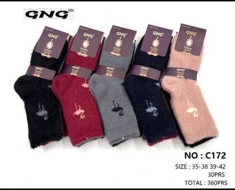 Skarpety damskie zimowe C172 Mix kolor 35-42
