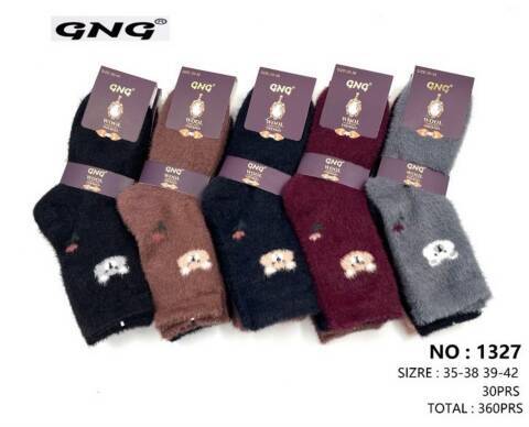 Skarpety damskie zimowe 1327 Mix kolor 35-42 1