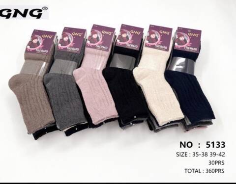 Skarpety damskie zimowe 5133 Mix kolor 35-42 1