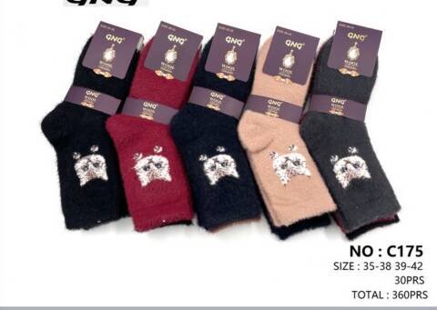 Skarpety damskie zimowe C175 Mix kolor 35-42 1