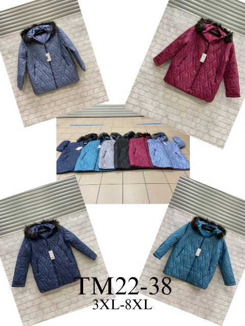 Kurtka zimowa damskie TM22-38 1 kolor 3XL-8XL 1