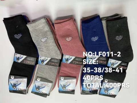 Skarpety damskie zimowe LF011-2 Mix kolor 35-41
