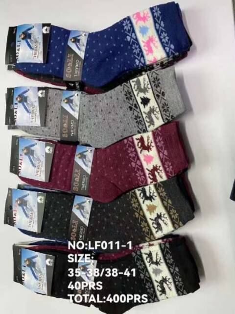 Skarpety damskie zimowe LF011-1 Mix kolor 35-41 1