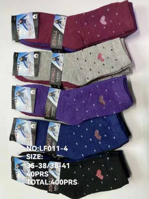 Skarpety damskie zimowe LF011-4 Mix kolor 35-41