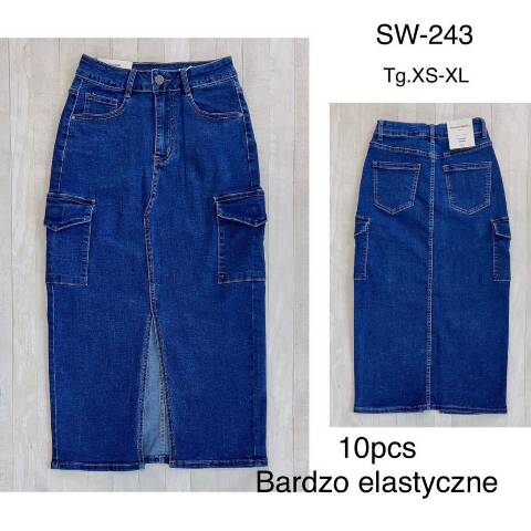 Spódnice damskie SW-243 1 kolor XS-XL 1
