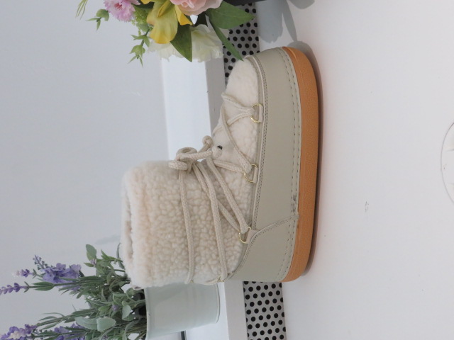 Botki Damskie 8122 BEIGE 36-41 1